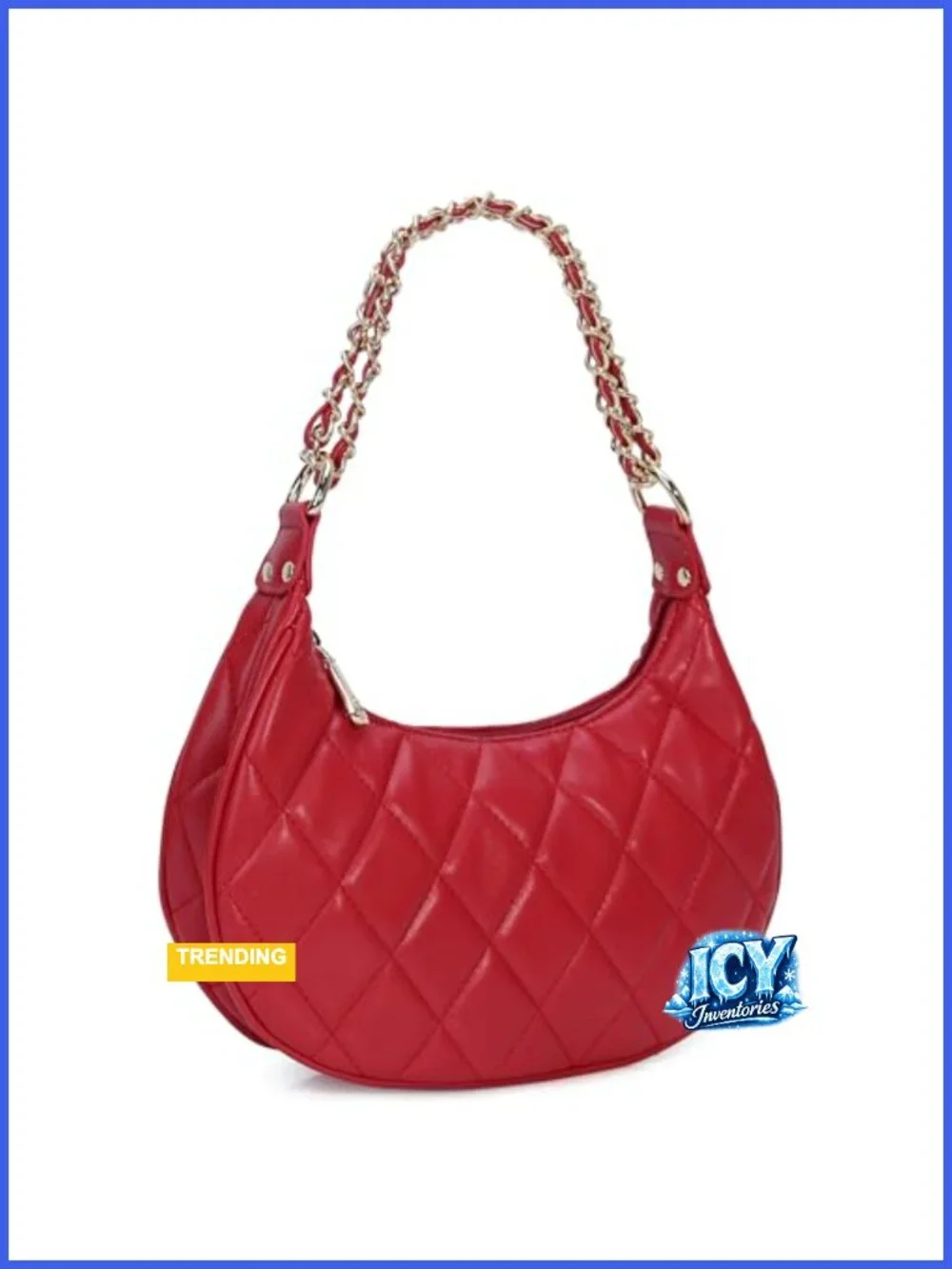 Chinllo Women's Quilted Hobo Handbag Faux Leather Shoulder Bag Tote